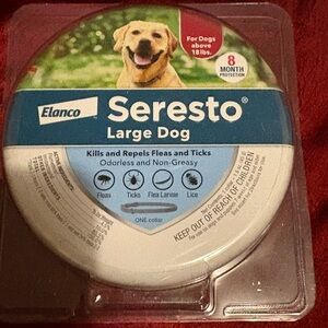 Elan Seresto Large Dog Collar - White